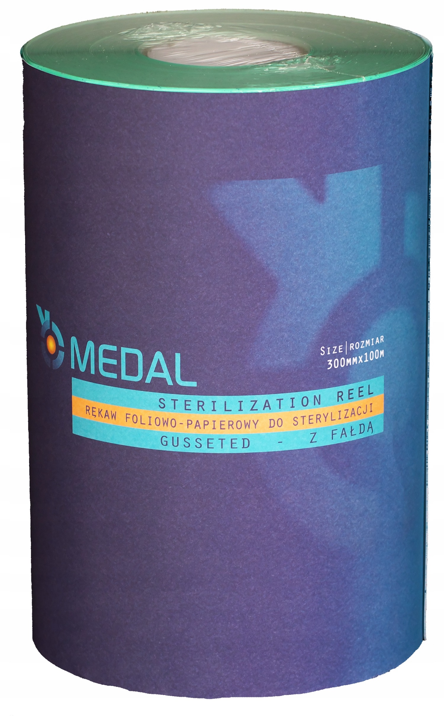 Плівково-паперові рулони для стерилізації “Medal”, розмір 300мм x 200м